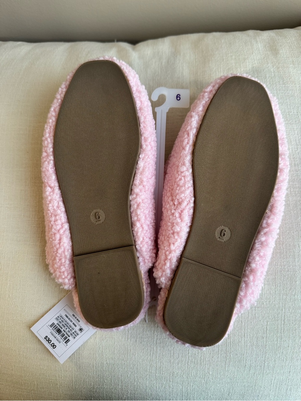 Auden Pink Strawberry Cozy Slippers - Picture 6 of 7